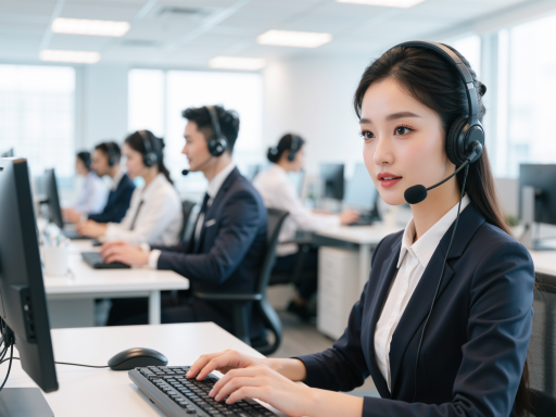 深圳市汇美富兴供应链科技有限公司办公环境，现代化办公室内部，员工正在工作，蓝色背景